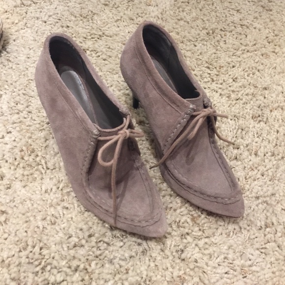 Gray Loeffler Randall booties - Picture 1 of 4